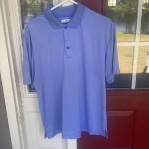 Periwinkle grand slam polo shirt